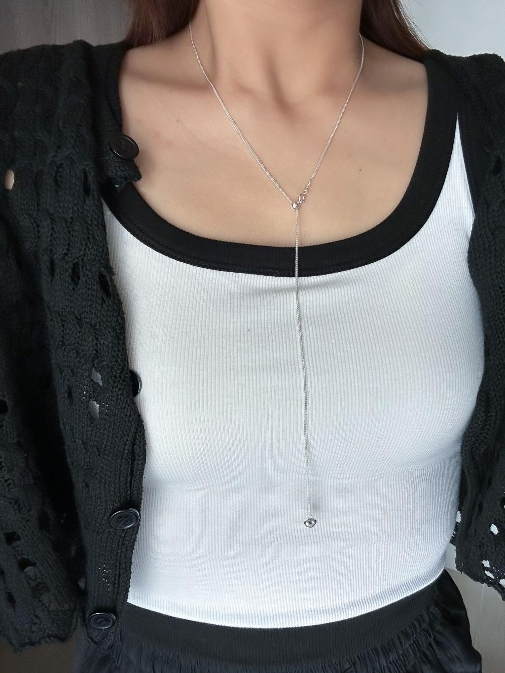 N1165 Loving Heart Long Necklace