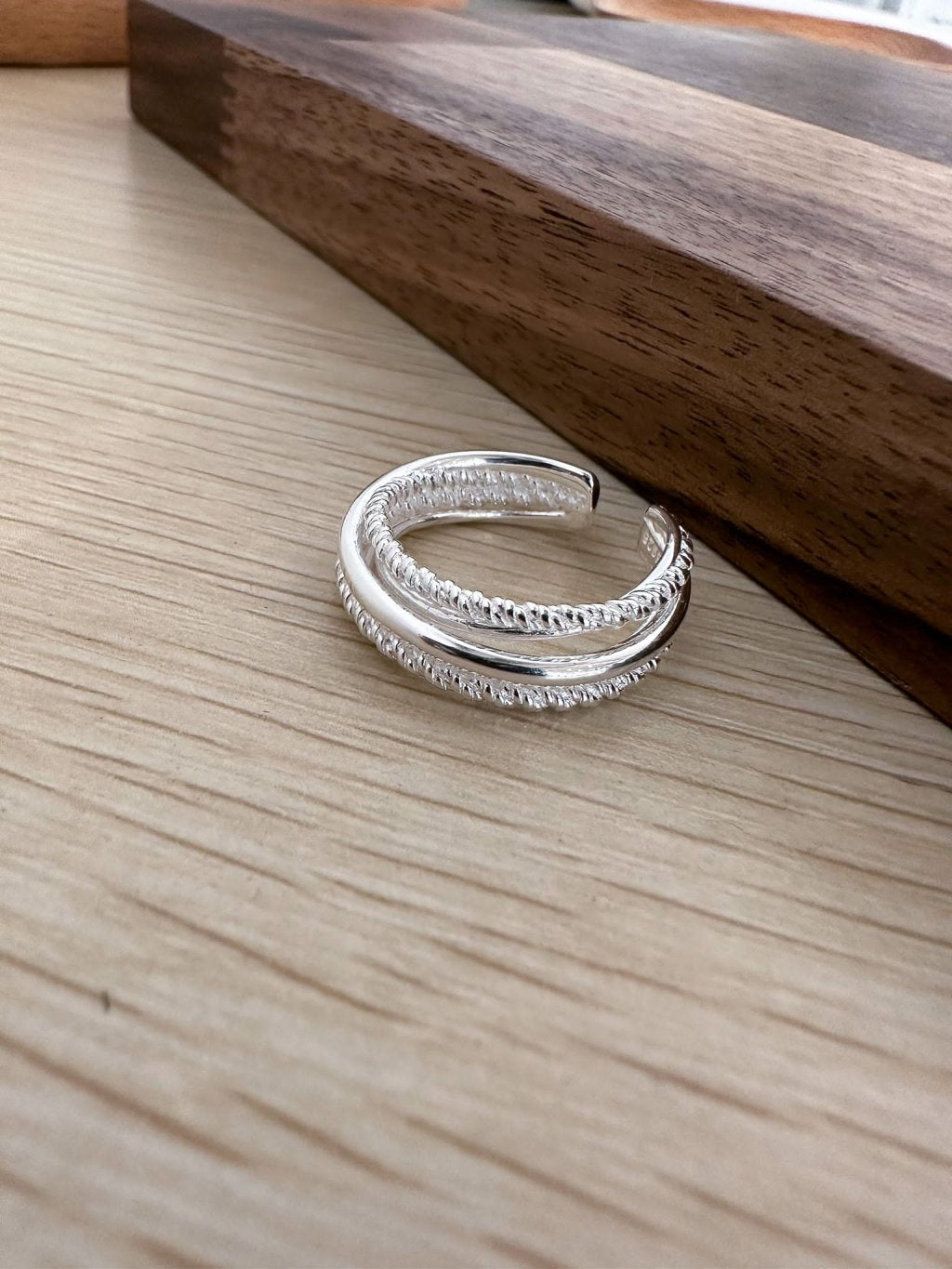 R1359 Twisted Stacking Ring