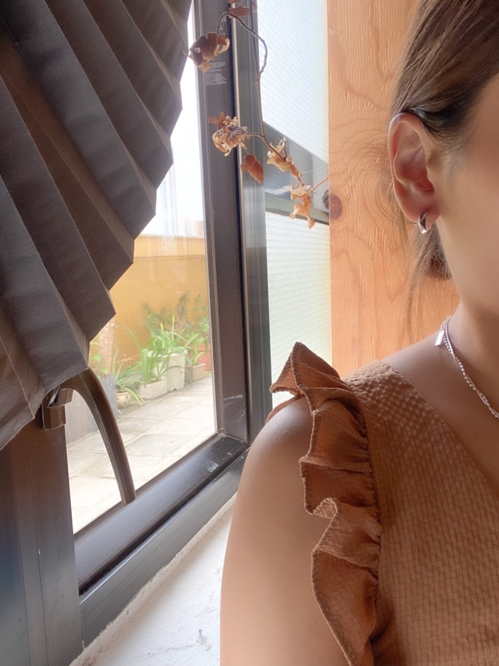 E1352 Square Cut Earrings