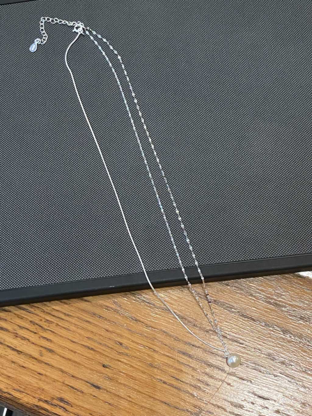 N1254 Natural Pearl Double Necklace