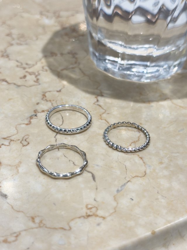 R1607/R1608/R1609 Three Baby Rings