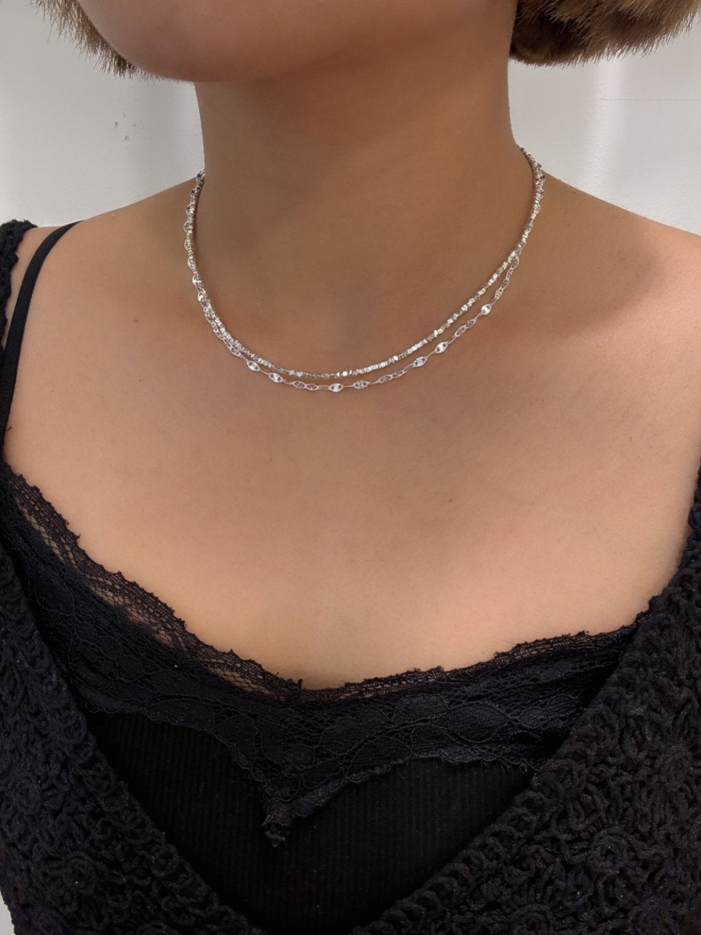 N1303 Cubic Zirconia Starburst Necklace
