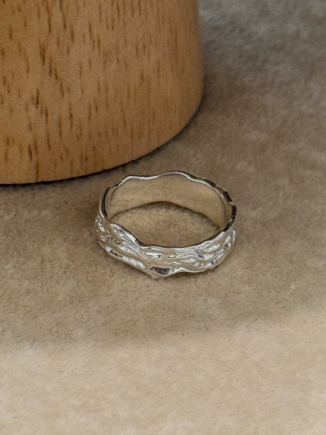 R1744 Lava Sterling Silver Ring