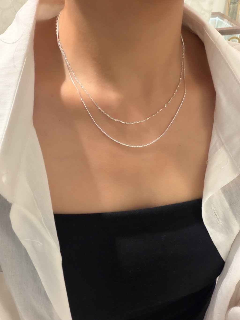 N1352 Ultra-fine Versatile Mismatched Necklace