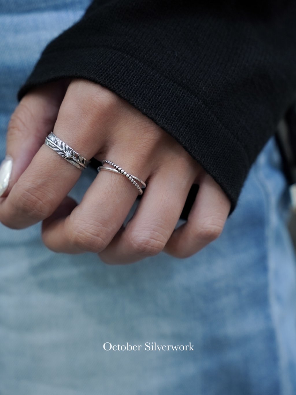 R1783 Vintage Cross Ring