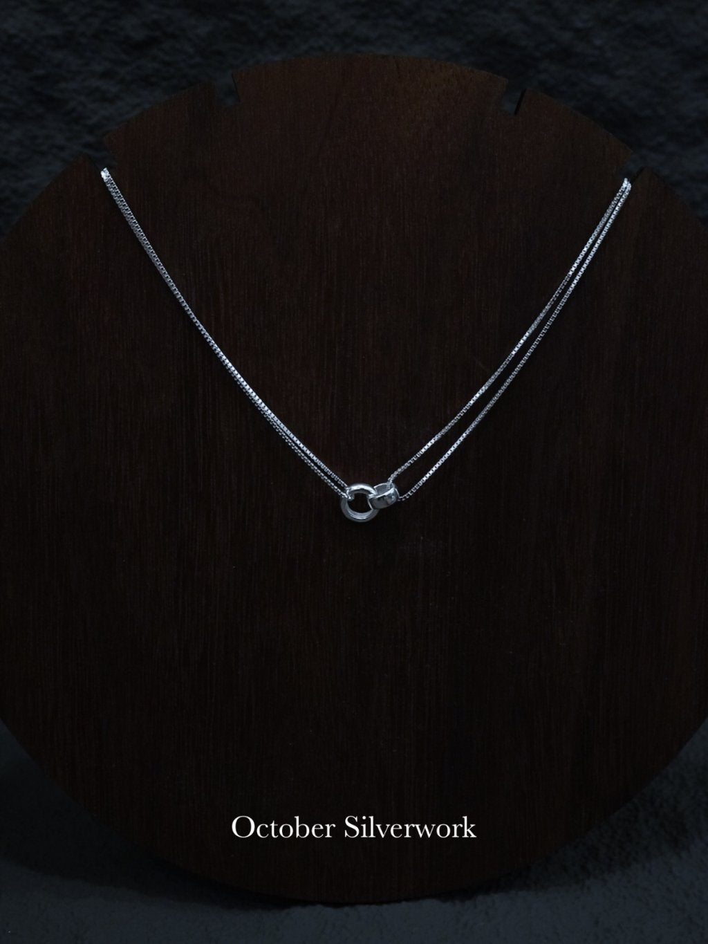 N1212/N1213 Double Ring Necklace