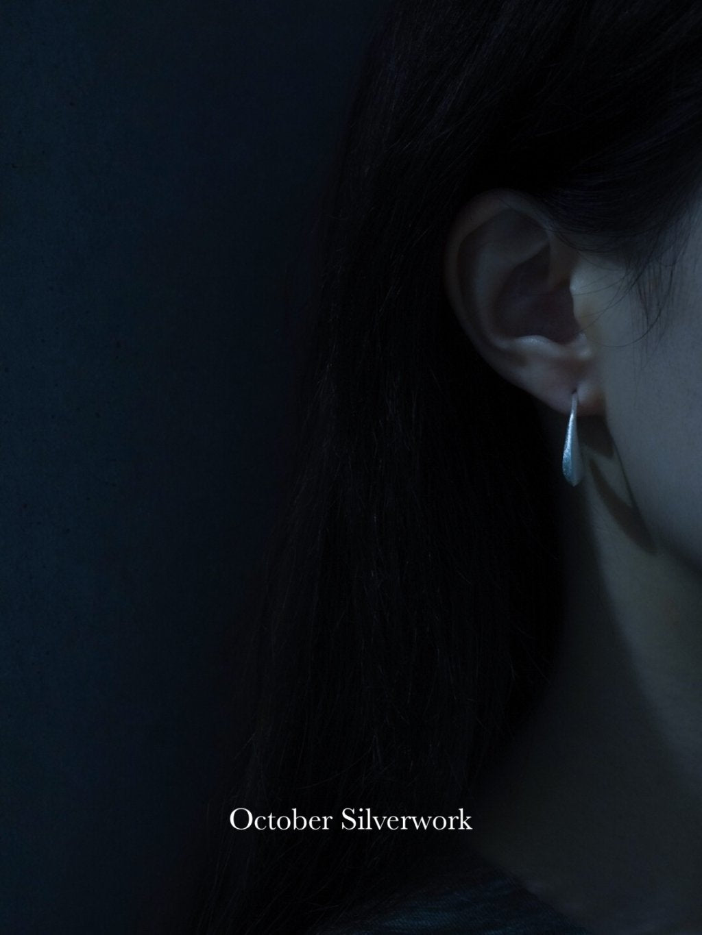 E1501 磨砂C形耳环