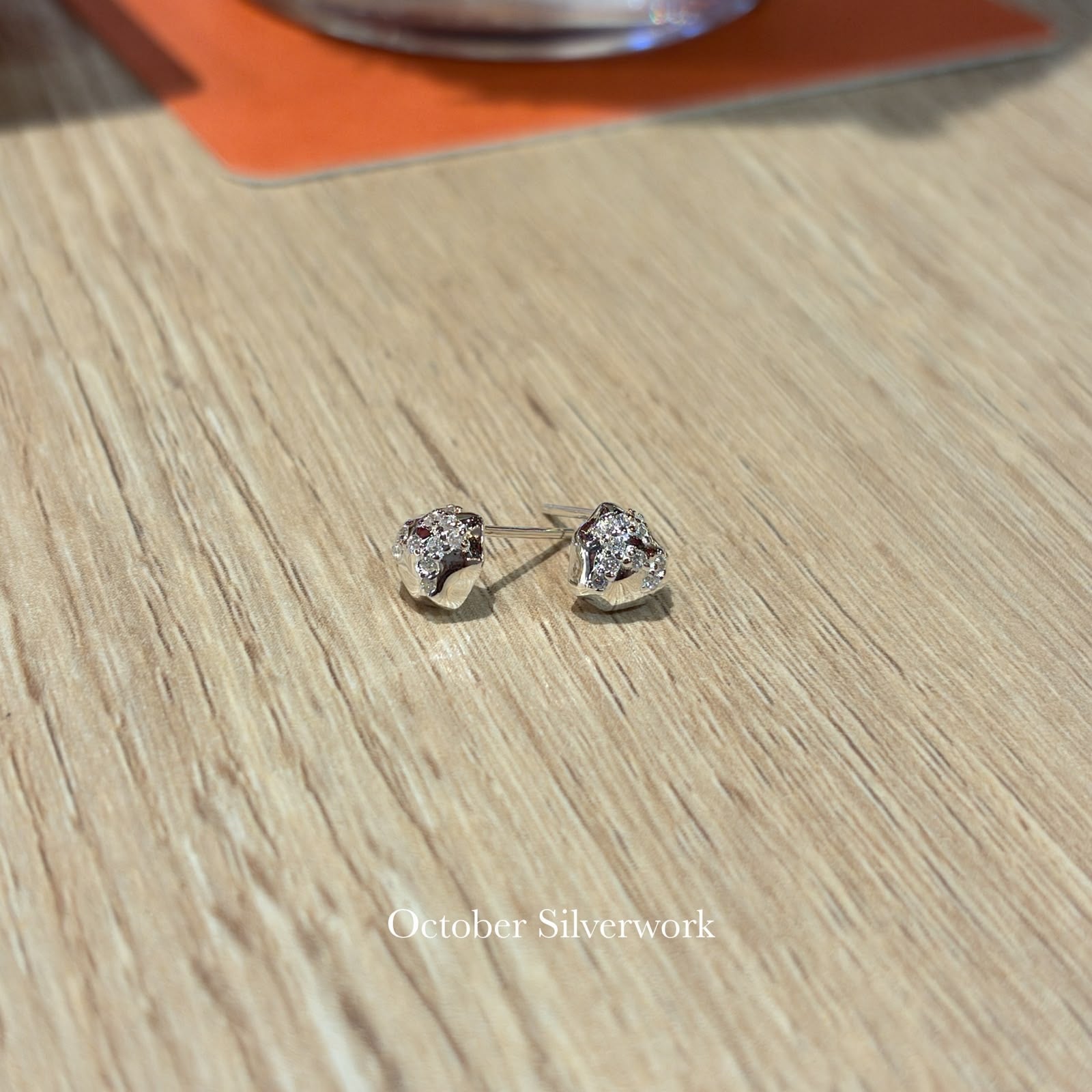 E1508 Zircon Small Stone Earrings